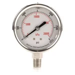 Commercial Pressure Gauge, To 3, 000 Psi, 1/2 In Dial, 1/4 Npt,. Fixed Price $28.59.