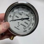 Marsh PSI-35000 Kpa Liquid Filled Pressure Gauge. Fixed Price $22.00.