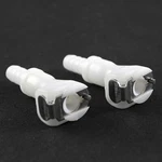 Fitting 1/4 Inch Barbed Male-to-female Quick-disconnect Leluv Penis Vacuum Pumps. Fixed Price $17.99.