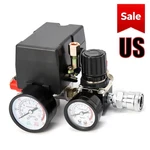 90-120PSI Air Compressor Pressure Switch Control Valve Gauge Regulator. Fixed Price $23.75.