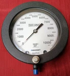 Ashcroft Test Gauge, 6", 10000PSI, 20PSI Subd, Monel K500 Tube **new Open Box**. Fixed Price $299.99.