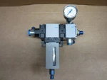 Festo Filter LF-M2-G3/8-ES With FRM-M2-G1/2 Branch Module. Fixed Price $139.99.