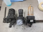 Parker Lubricator/filter/regulator 07L31BE 06R318AC 150 Psi 125 Used. Fixed Price $150.00.