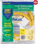 3 Of The Brasscraft CSSD54-48 Gas Connector, 1/2" Mip X Fip, 48" Long. Fixed Price $30.00.
