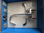 Zurn Aquaspec Industrial Grade Faucet Z812B4-XL-3F. Fixed Price $200.00.
