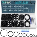 400 Pcs Hydraulic Ring Kit Buna 70A Orfs Flat Face Fittings Seal Set 9 Sizes. Fixed Price $35.75.