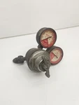 Linde Company Acetylene Type R-207 Regulator / Purox Pressure Gauges. Fixed Price $25.50.