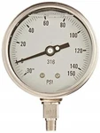 Pic Gauge 4001-4LCF-GF Dial, 30/0/150 Psi Range, 1/4" Male Npt Connection. Fixed Price $45.00.