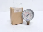 248907 New In Box; Wika 8990357 Dry Pressure Gauge; 0-100PSI; 2" Dial; 1/4NPT. Fixed Price $21.81.