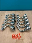 10 Parker Style 13943-4-4 Hydraulic Hose Crimp Fittings 1/4 X Fjic 90. Fixed Price $32.95.