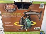 Liberty Garden 710-T Rotating Hose Reel, Wall-mount, Steel, Holds 125 Ft.. Fixed Price $179.99.