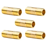 1/4" Npt X 1.5" Long Male Pipe Nipples Threaded Brass Fittings Connectors Pack. Fixed Price $13.99.