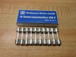 Wickmann-werke T0.63/250B Fuse 19202 Wirewound Element (pack Of 10). Fixed Price $36.77.