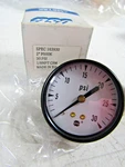 New Usg Ametek Psi Gauge 2" Dial 1/8" Npt Back Brass P500K 163930. Fixed Price $15.00.