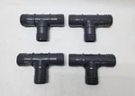 Spears X 1/2" Insert Barb Pvc Tee (lot Of 4). Fixed Price $24.00.
