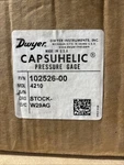 Dwyer Capsules Pressure Gage 102526-00 New In Box 4210. Fixed Price $500.00.