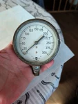 Vintage Usg U.s. Gauge #32603 Usa Cast Iron Pressure. Fixed Price $38.00.