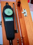 Ametek L-1 Hunter Push Pull Spring Gauge 0-1 Lb W/hook, Anvils, Wooden Case. Fixed Price $114.26.