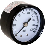 Water Pressure Tank Gauge, .125-IN. Back Mount, 100-LBS. M1002-8B. Fixed Price $14.05.