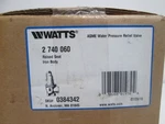 Watts M-740 Hydraulic Pressure Regulator 60 Psi Nsmp. Fixed Price $770.00.