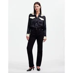 Madewell Alexa Chung High Rise Straight Jean Outridge Wash Black Us 29 Nwt. Fixed Price $69.00.