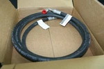 23IN Parker Parflex Non-metallic Hose Assembly Hydraulic 3/8 Wp 2250 Psi 540N-6. Fixed Price $49.99.