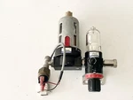 Koganei Air Regulator & Micro Mist Filter Assembly R150-02 + MMF150-02 W/ Pressu. Fixed Price $95.00.