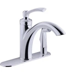 Kohler Linwood Kitchen Faucet With Side Spray Chrome Polished R29671-CP. Fixed Price $89.99.