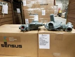 New** Sensus 143-80-2 Regulator, 1" Green Spring 6-14 Wc Out, *3/8" Orifice. Fixed Price $143.00.