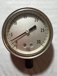 Ashcroft Stainless Steel Pressure Gauge 0-30 In. Hg. Vac Steampunk Vintage. Fixed Price $30.00.