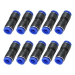 10PACK 1/4" Push Fitting Quick Release Pneumatic Connectors. Fixed Price $12.92.