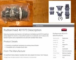 Rubbermaid Auto-flush Kit Adapter 401973 New Clamp Valve Canadian Coyne Delany. Fixed Price $19.99.