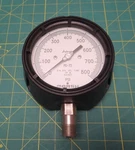 Marsh 4" Pressure Gauge 800 Psi 1/2" Npt 316 Tube P/n PG-73. Fixed Price $99.00.