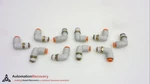 Smc KQ2L05-34S Male Elbow Fitting, Tubing O.d.: 3/16" #314346. Fixed Price $10.50.
