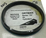 Ortman KIT-7K Tube Seal Repair Series "7K" Cylinders TS8875120K Qty:. Fixed Price $51.56.