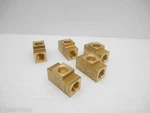 Lot Of 5 Eaton Weatherhead 702X3 Brass Inverted Flare Union Tee 3/16 Tube O.d.. Fixed Price $46.17.