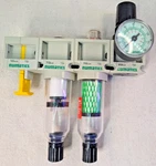 Numatics M14-01VFFRX Frl Series Filter Regulator Lubricator Module Flexiblok. Fixed Price $175.00.
