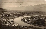 Old Postcard Grenoble - Panorama The Slice Green Island (273131). Fixed Price $5.80.