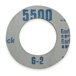 Garlock 5500RG-0150-125-0600 Flange Gasket, In., 1/8 Gray. Fixed Price $17.49.