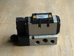 Smc NVFS4100-5FZ Solenoid Valve 0.1-1.0MPA With Manifold Base. Fixed Price $50.00.