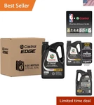 Pack Edge 5W-30 Synthetic Oil, Up To 20,000 Miles Performance & Protection. Fixed Price $186.99.