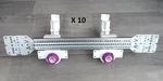 10X Holdrite 1/2" Telescoping Bracket SB3-7342 Turn-out Kit For Sink & Toilet. Fixed Price $66.02.