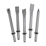 Ingersoll Rand Air Chisels, 5PC. Set, Model# 9500. Fixed Price $34.99.