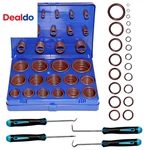 396 Pcs Sae Fkm Viton Assortment Kit, 30 Sizes O-ring Shore 75. Fixed Price $78.86.