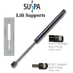 Suspa C16-04445 17" Gas Springs, 55 Lbs, Set Of 2. Fixed Price $19.00.