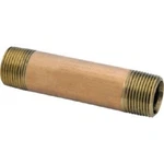 (10)-ANDERSON Metals 1/8 In. X Red Brass Nipple 38300-0260. Fixed Price $64.99.