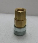 310-4204 Foster Quick Disconnect 3/8" Automatic Socket Fpt , Brass/steel. Fixed Price $19.99.
