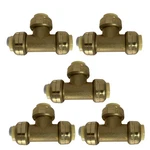 5 Pack Xfitting 1/2" Push Fittings, To Connect Tee, Lead Free. Fixed Price $25.17.