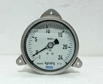 Wika 233.50.100 Pressure Gauge -1 To 24 Kg/cm 1/2" Npt Back #2. Fixed Price $103.40.