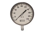 Weksler Instruments 45-0/200, 2LB Subd Industrial Pressure Gauge, Made Israel. Fixed Price $29.99.